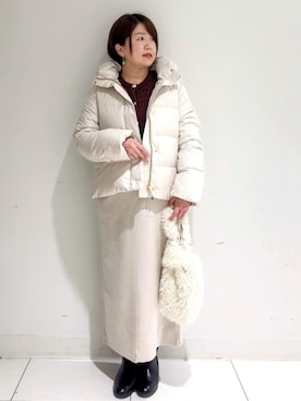 michiさん(レディース・154cm)の冬コーディネート