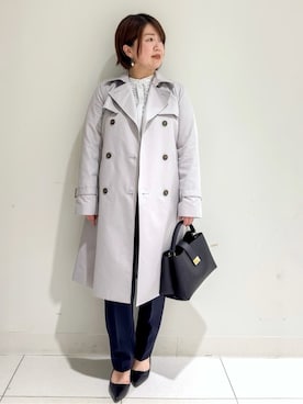 「index（インデックス）のアイテム（ジャケット/アウター）」を使った、michiさん（レディース・154cm）の冬コーディネート