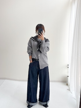 「nissen（ニッセン）のアイテム」を使った、ameoさん（レディース・153cm）の秋コーディネート