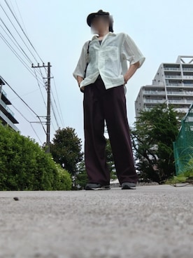 「Parts Lab.（パーツラボ）のアイテム」を使った、hukusukisさん（メンズ・164cm）の夏コーディネート