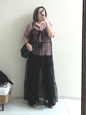 kinakoさんさん（レディース・163cm）の夏コーディネート