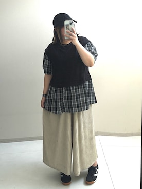 「nissen（ニッセン）のアイテム」を使った、kinakoさんさん（レディース・163cm）の春コーディネート