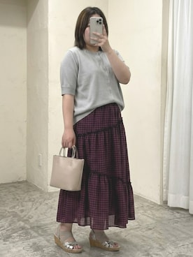 kinakoさんさん（レディース・163cm）の夏コーディネート