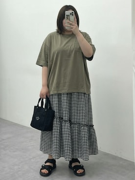 kinakoさんさん（レディース・163cm）の夏コーディネート