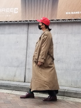 「Pherrow's（フェローズ）のアイテム」を使った、akmcoode324さん（レディース・159cm）の春コーディネート