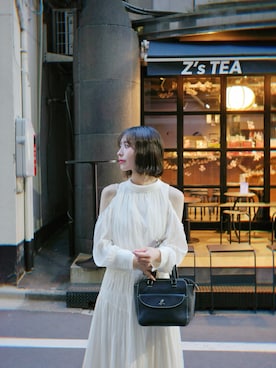 「SNIDEL（スナイデル）のアイテム」を使った、asupiさん（レディース・154cm）の春コーディネート