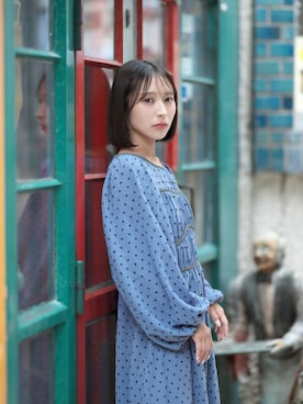 「Bab（バブ）のアイテム」を使った、asupiさん（レディース・154cm）の春コーディネート