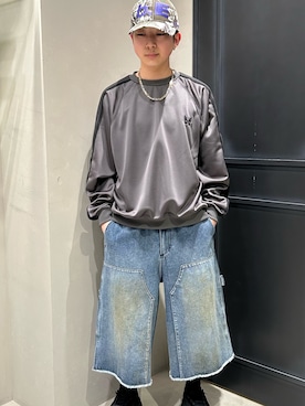 「BEAVER（ビーバー）のアイテム」を使った、hyuumaaさん（メンズ・165cm）の春コーディネート