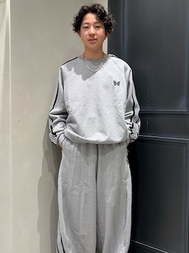 「OOFOS（ウーフォス）のOOFOS/ウーフォス OORIGINAL+　ウーオリジナルプラス　リカバリーサンダル　ユニセックス（サンダル、ブラック系）」を使った、門田 飛勇馬さん（メンズ・165cm）の夏コーディネート