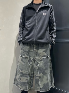 「BEAVER（ビーバー）のアイテム（パンツ）」を使った、hyuumaaさん（メンズ・165cm）の春コーディネート