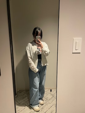 「SNIDEL（スナイデル）のアイテム（パンツ）」を使った、yuuさん（レディース・150cm）の冬コーディネート