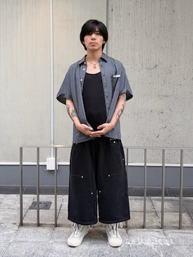 「XLARGE（エクストララージ）のアイテム」を使った、ｺﾏｳｨさん（メンズ・172cm）の夏コーディネート