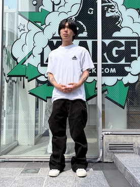 「XLARGE（エクストララージ）のアイテム」を使った、ｺﾏｳｨさん（メンズ・172cm）の夏コーディネート