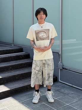 「XLARGE（エクストララージ）のアイテム」を使った、ｺﾏｳｨさん（メンズ・172cm）の夏コーディネート
