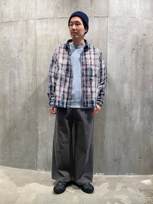 JOURNAL STANDARDネルファット クラッシュ チェックシャツ JOURNAL STANDARD（ジャーナルスタンダード） シャツ ネルファット