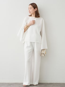 「Deuxieme Classe（ドゥーズィエムクラス）のアイテム（シャツ/ブラウス）」を使った、MIZUさん（レディース・162cm）の冬コーディネート
