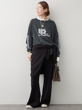 Deuxieme Classe（ドゥーズィエムクラス）の「オフショルダーボーダー