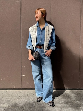 nozomiさん（レディース・165cm）の春コーディネート