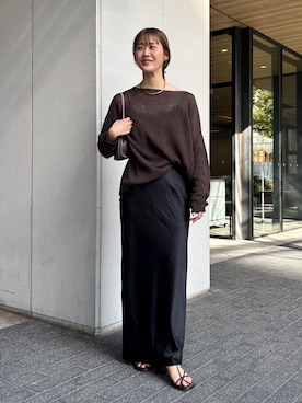 nozomiさん（レディース・165cm）の春コーディネート