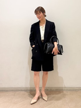 「LE TALON（ルタロン）のアイテム」を使った、nozomiさん（レディース・165cm）の春コーディネート