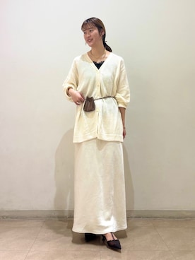 「LE TALON（ルタロン）のアイテム」を使った、nozomiさん（レディース・165cm）の春コーディネート