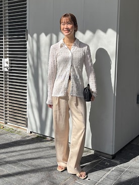 nozomiさん（レディース・165cm）の春コーディネート