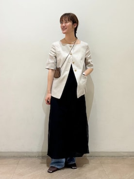「LE TALON（ルタロン）のアイテム」を使った、nozomiさん（レディース・165cm）の春コーディネート