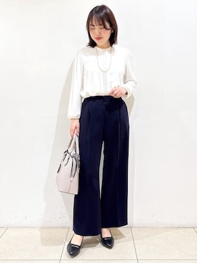 「Reflect（リフレクト）のアイテム（アクセサリー）」を使った、reoさん（レディース・157cm）の冬コーディネート