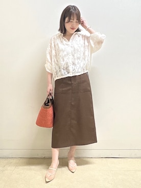 reoさん（レディース・157cm）の春コーディネート