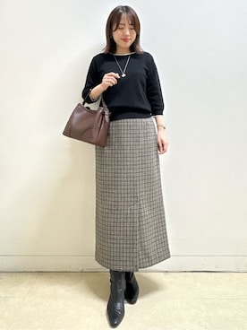 reoさん（レディース・157cm）の冬コーディネート