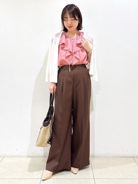 reoさん（レディース・157cm）の春コーディネート