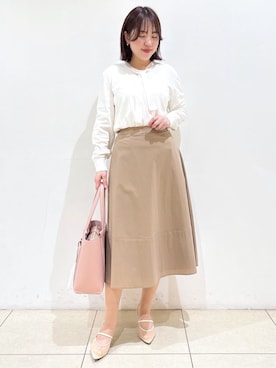 「SOUP（スープ）のアイテム」を使った、reoreflect8さん（レディース・157cm）の春コーディネート