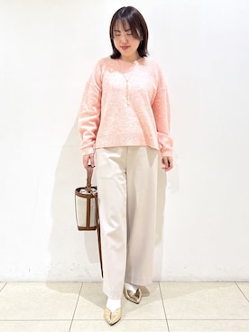 「Reflect（リフレクト）のアイテム（アクセサリー）」を使った、reoさん（レディース・157cm）の冬コーディネート