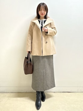 reoさん（レディース・157cm）の冬コーディネート