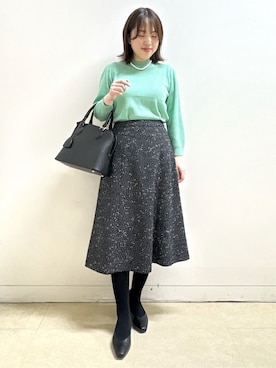 「Reflect（リフレクト）のアイテム（ジャケット/アウター）」を使った、reoreflect8さん（レディース・157cm）の冬コーディネート