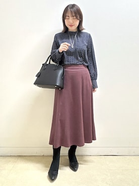 reoさん(レディース・157cm)の冬コーディネート
