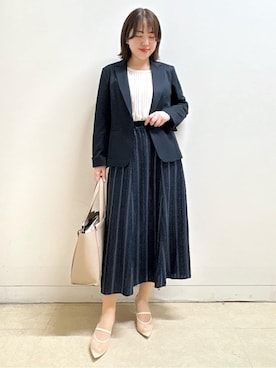 「THE SHOP TK （ザ ショップ ティーケー ）のアイテム」を使った、reoreflect8さん（レディース・157cm）の春コーディネート