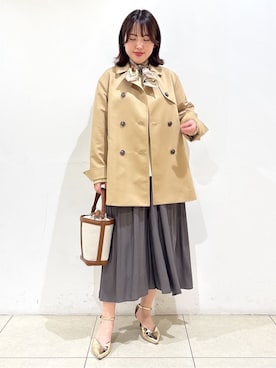 「Reflect（リフレクト）のアイテム」を使った、reoさん（レディース・157cm）の冬コーディネート