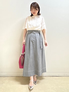 「Reflect（リフレクト）のアイテム」を使った、reoreflect8さん（レディース・157cm）の春コーディネート