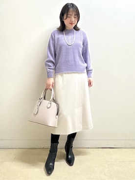 reoさん（レディース・157cm）の冬コーディネート