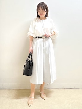 「Reflect（リフレクト）のアイテム（アクセサリー）」を使った、reoさん（レディース・157cm）の春コーディネート