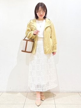 「Reflect（リフレクト）のアイテム（ジャケット/アウター）」を使った、reoreflect8さん（レディース・157cm）の春コーディネート