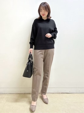 「Reflect（リフレクト）のアイテム（ダウンジャケット/コート）」を使った、reoさん（レディース・157cm）の冬コーディネート