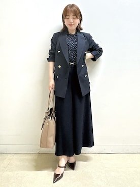 「Reflect（リフレクト）のアイテム」を使った、reoさん（レディース・157cm）の秋コーディネート