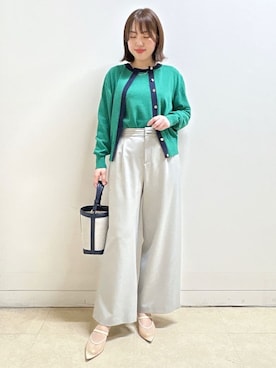 「Reflect（リフレクト）のアイテム（パンツ）」を使った、reoreflect8さん（レディース・157cm）の春コーディネート