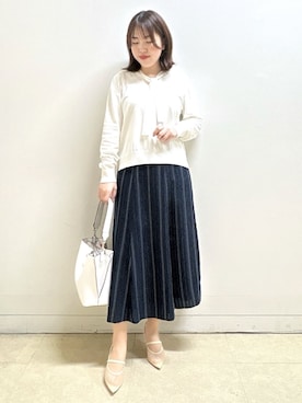 「Reflect（リフレクト）のアイテム」を使った、reoさん（レディース・157cm）の冬コーディネート