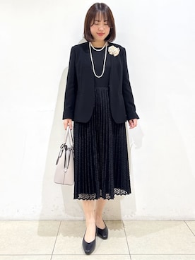 「Reflect（リフレクト）のアイテム（アクセサリー）」を使った、reoさん（レディース・157cm）の冬コーディネート