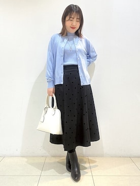 「アイテム（アンサンブル）」を使った、reoさん（レディース・157cm）の冬コーディネート