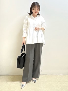 「Reflect（リフレクト）のアイテム（パンツ）」を使った、reoreflect8さん（レディース・157cm）の春コーディネート