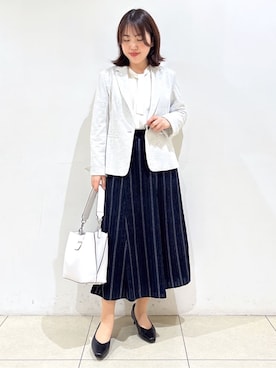 「Reflect（リフレクト）のアイテム（ジャケット/アウター）」を使った、reoreflect8さん（レディース・157cm）の冬コーディネート